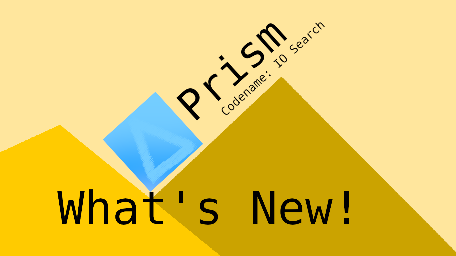 What's new in IO Search?